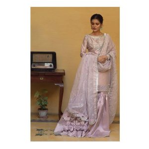 Soft pink Gharara , shirt